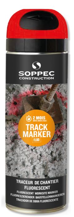 SOPPEC marking spray marking paint 500ml can red