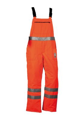 Chest protection pants Kommune bib trousers Warning protection trouser