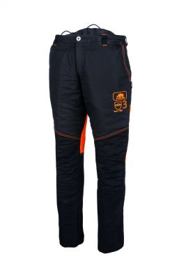 SIP cut protection trousers BasePro Black Kl.3 Size L