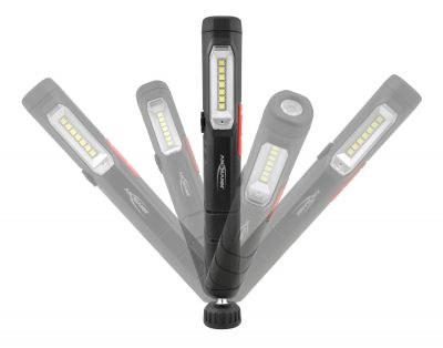 LED work light PL210R flashlight including magnetic base