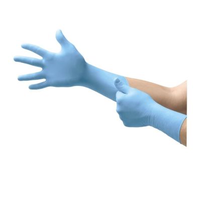 Schutzhandschuh blau Nitril Einweg EN 455 (100 Stück)